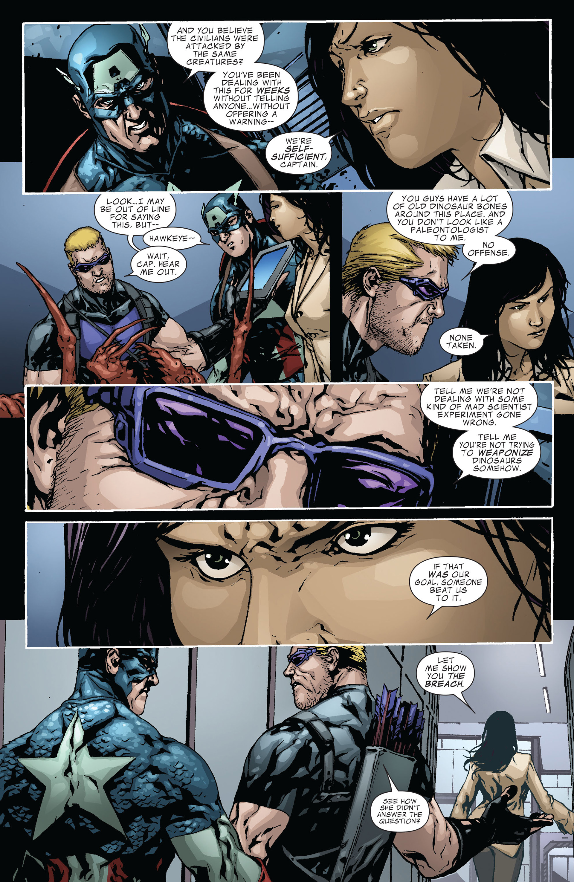 Read online Captain America And Hawkeye comic -  Issue #629 - 13