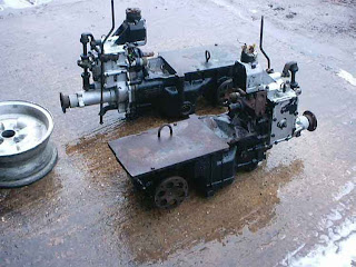 Pony Gearbox from Canley Classics (shown with genuine Le Mans Spitfire wheel)