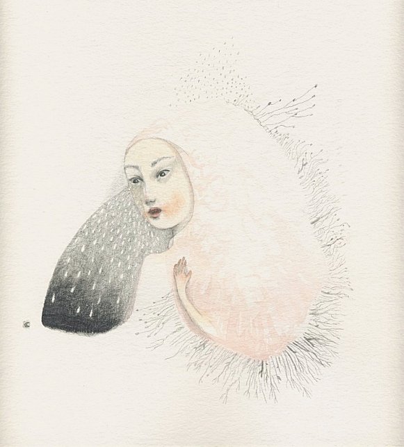 The Last Doll Standing: Cedrine Rovini's mystical drawings.