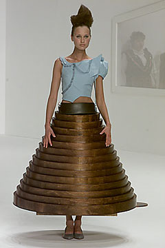 The Last Doll Standing: Hussein Chalayan's 'table skirt'.