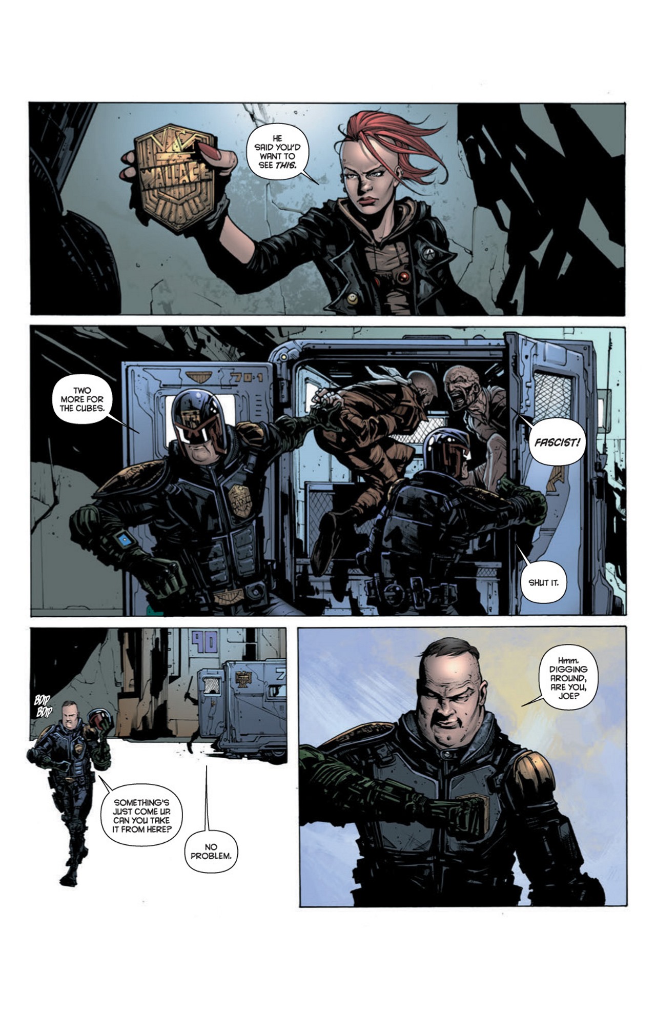 Read online Dredd: Uprise comic -  Issue #2 - 10