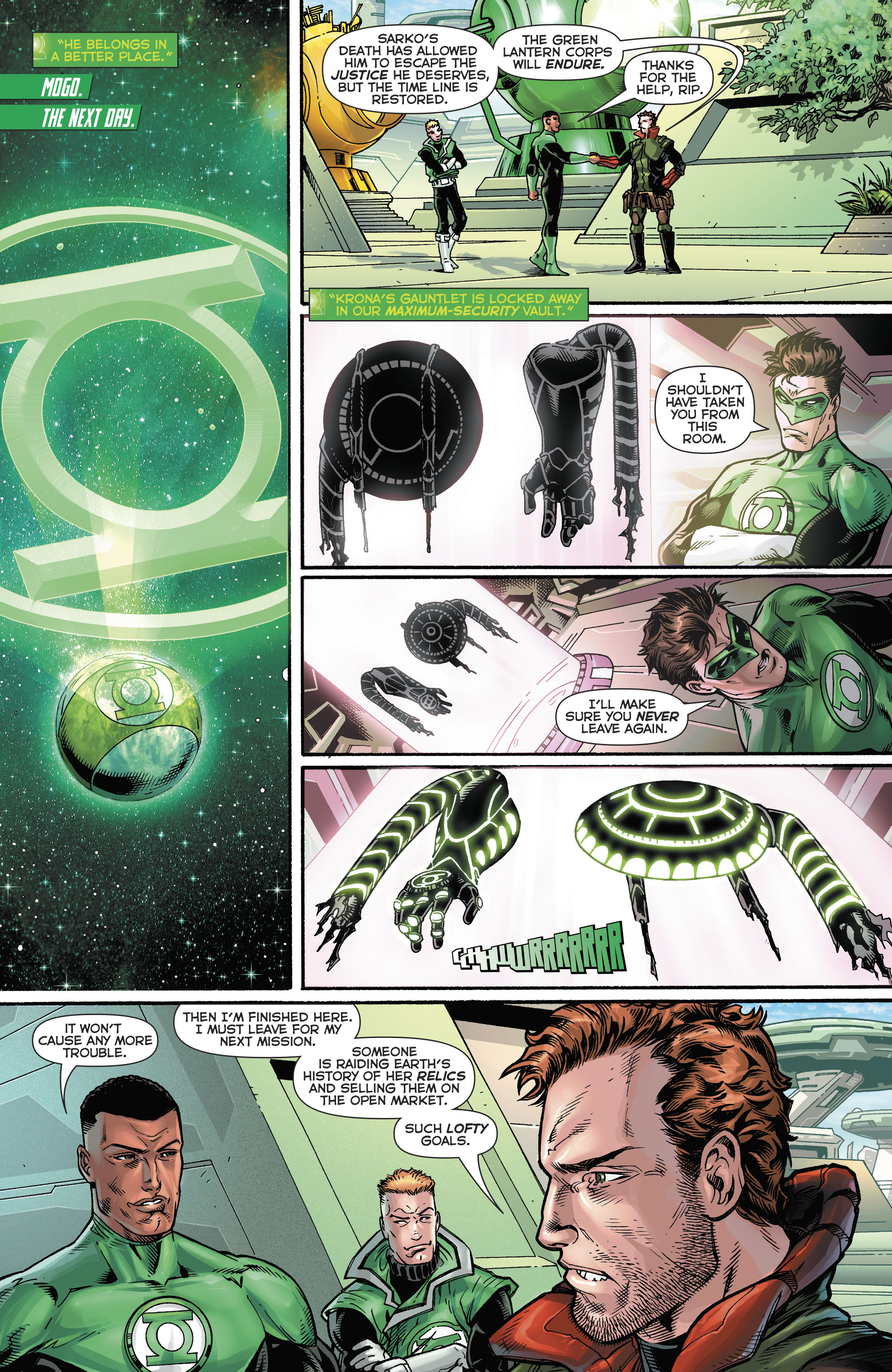 Read online Hal Jordan And The Green Lantern Corps comic -  Issue #21 - 21