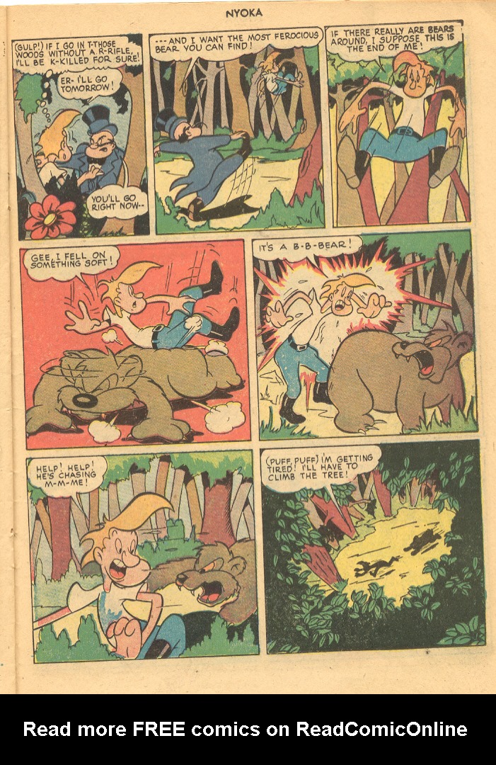 Read online Nyoka the Jungle Girl (1945) comic -  Issue #14 - 23