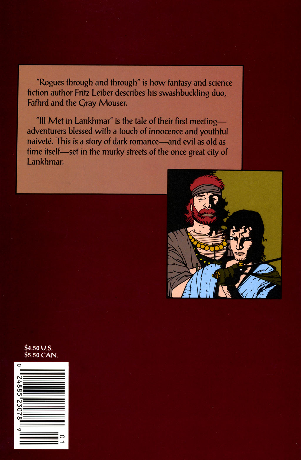 Read online Fafhrd and the Gray Mouser comic -  Issue #1 - 52