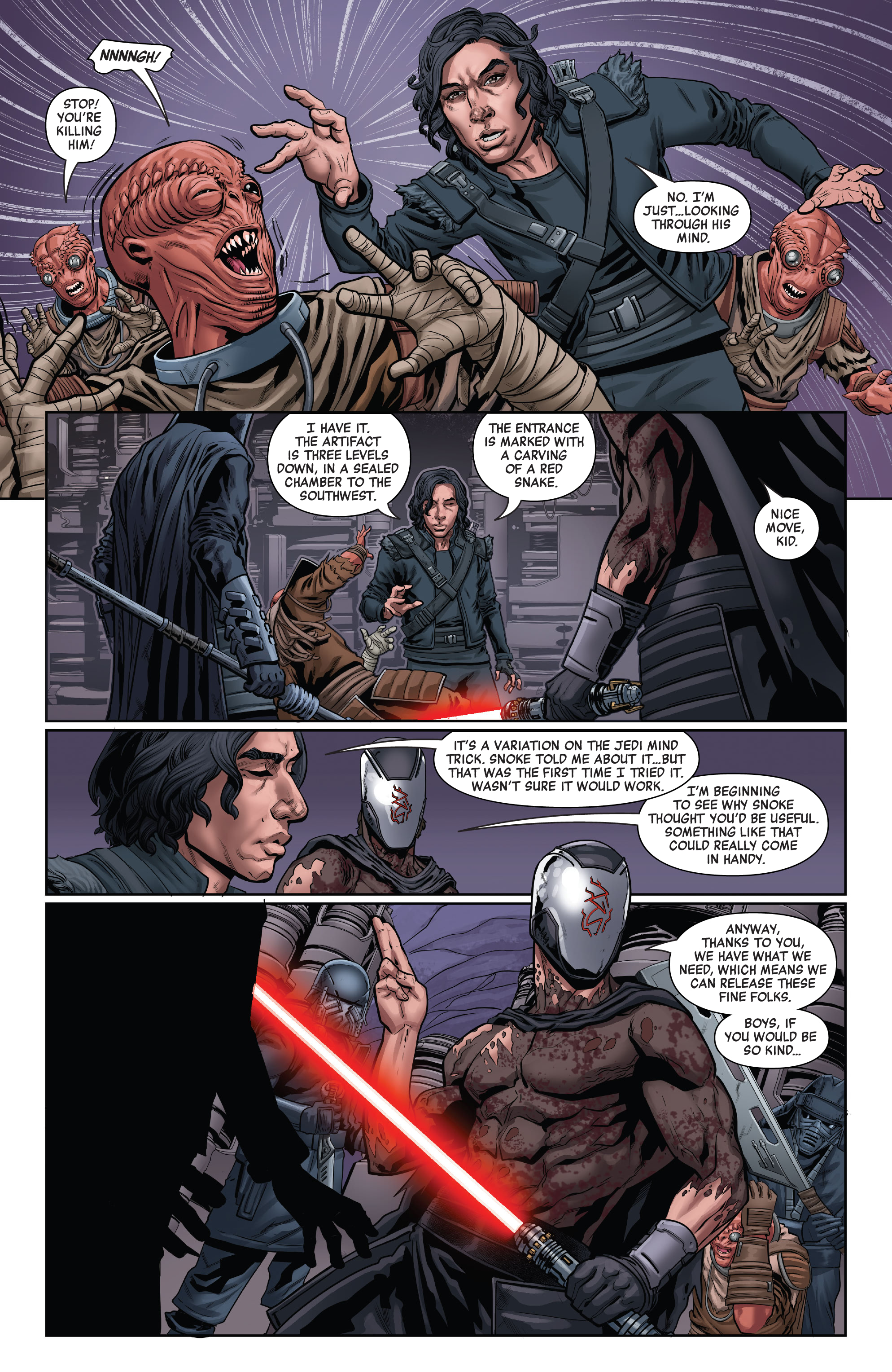 Read online Star Wars: The Rise Of Kylo Ren comic -  Issue #4 - 3