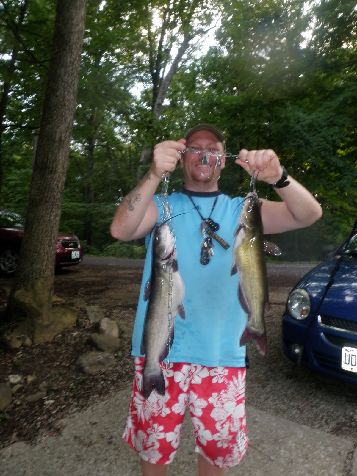 Fish Missouri Lake Sherwood, Warren County July 25th, 2010 Catfish