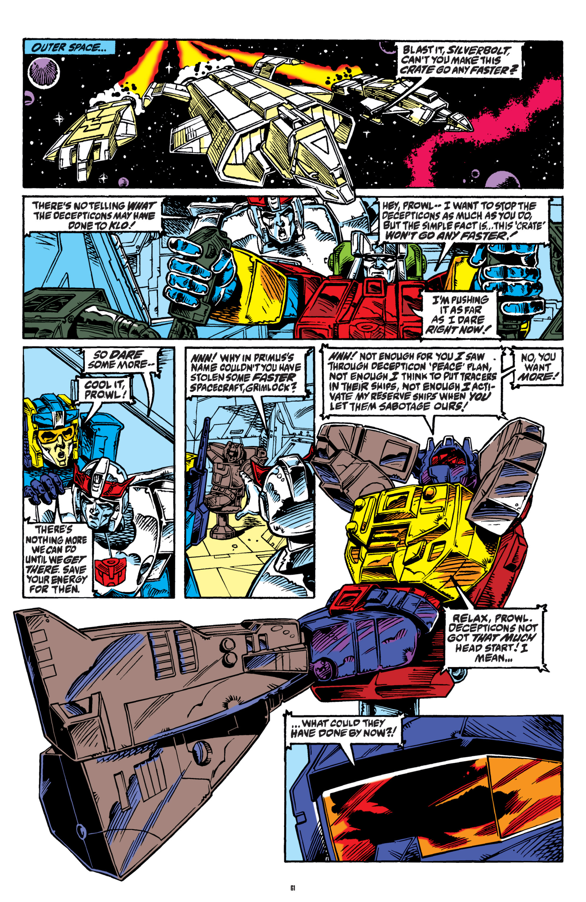 Read online The Transformers Classics comic -  Issue # TPB 7 - 61