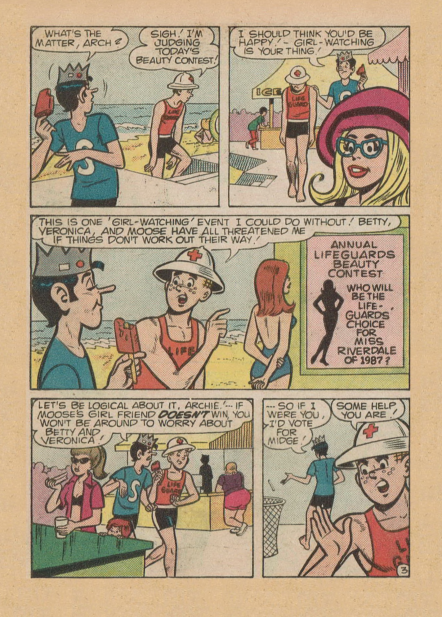 Read online Archie Annual Digest Magazine comic -  Issue #51 - 86
