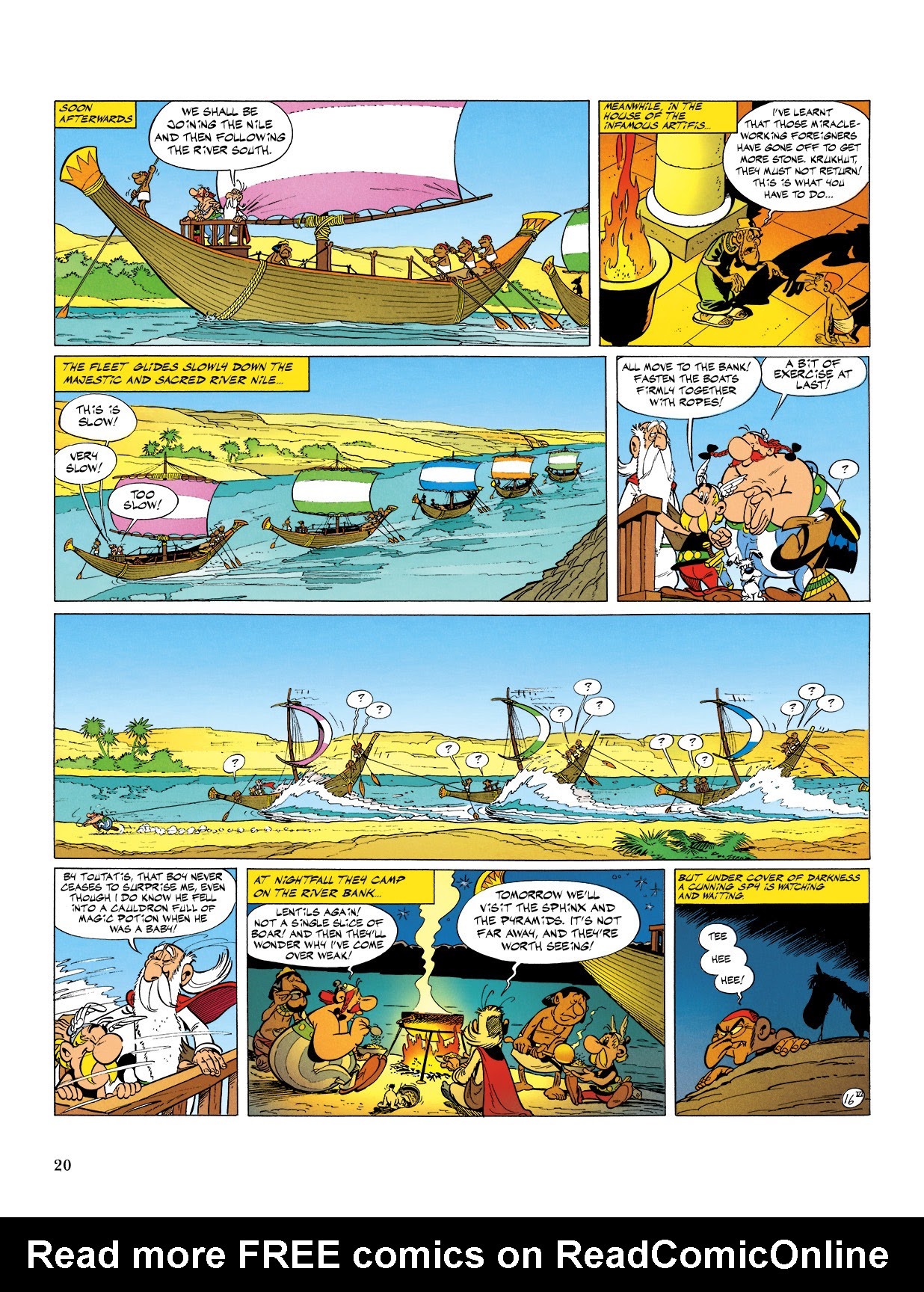 Read online Asterix comic -  Issue #6 - 21