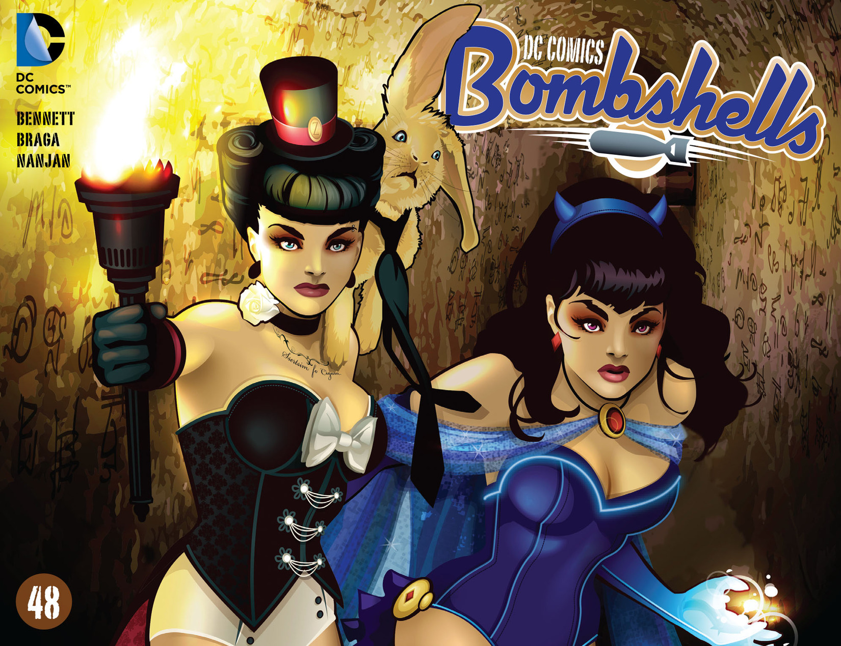Read online DC Comics: Bombshells comic -  Issue #48 - 1