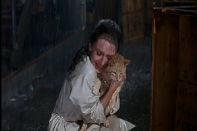 Cats in movies- Orangey and Audrey Hepburn in Breakfast at Tiffany's