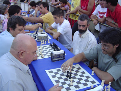 Particpantes en el Torneo de Partidas Rápidas de Ajedrez