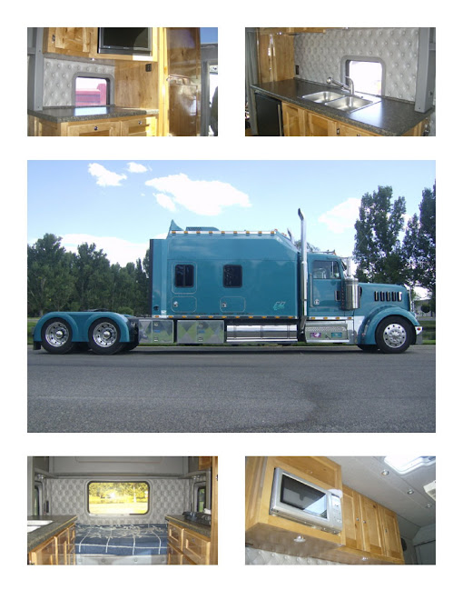 Kenworth W900L Interior