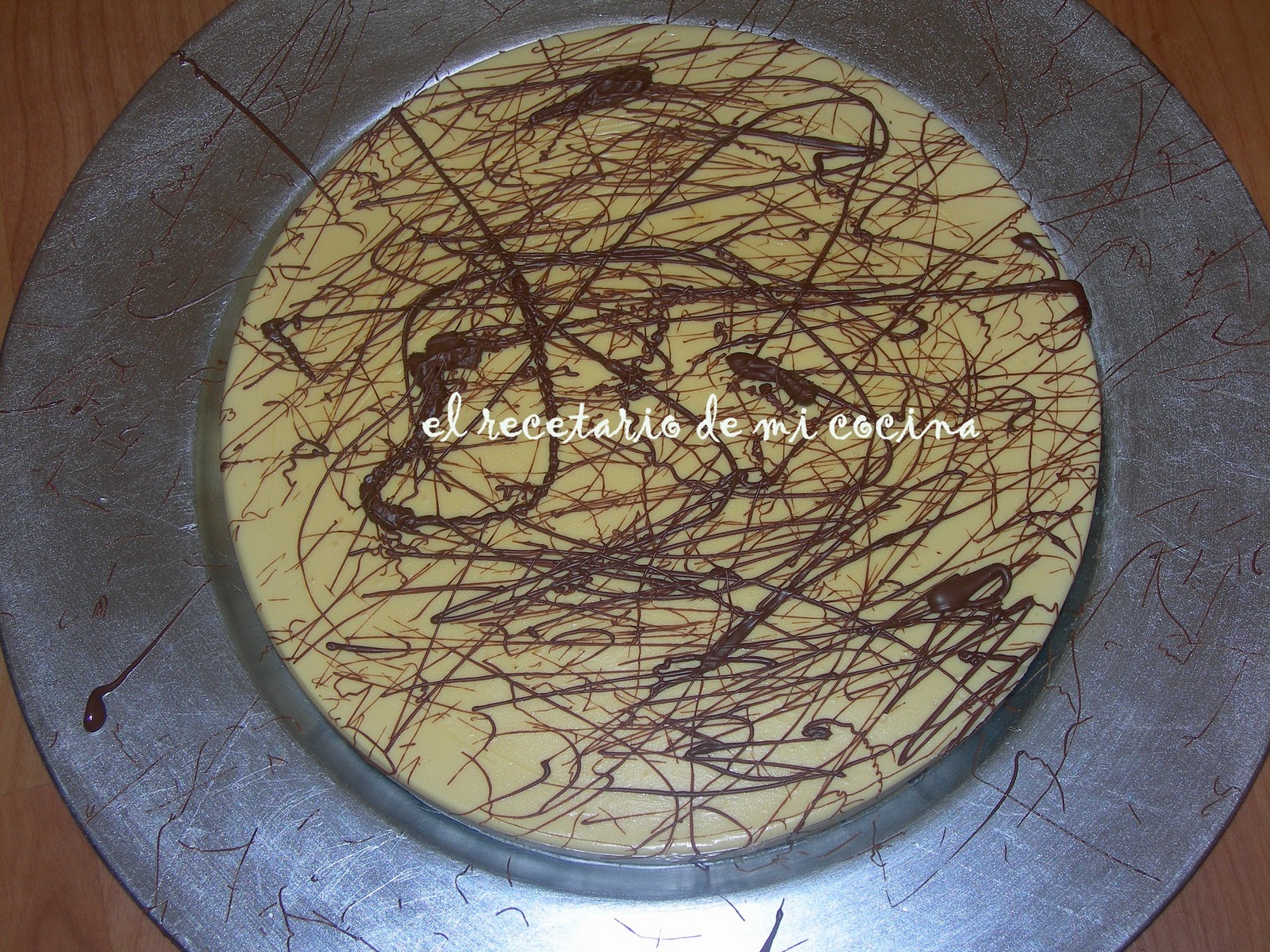 el recetario de mi cocina Tarta de chocolate blanco y queso