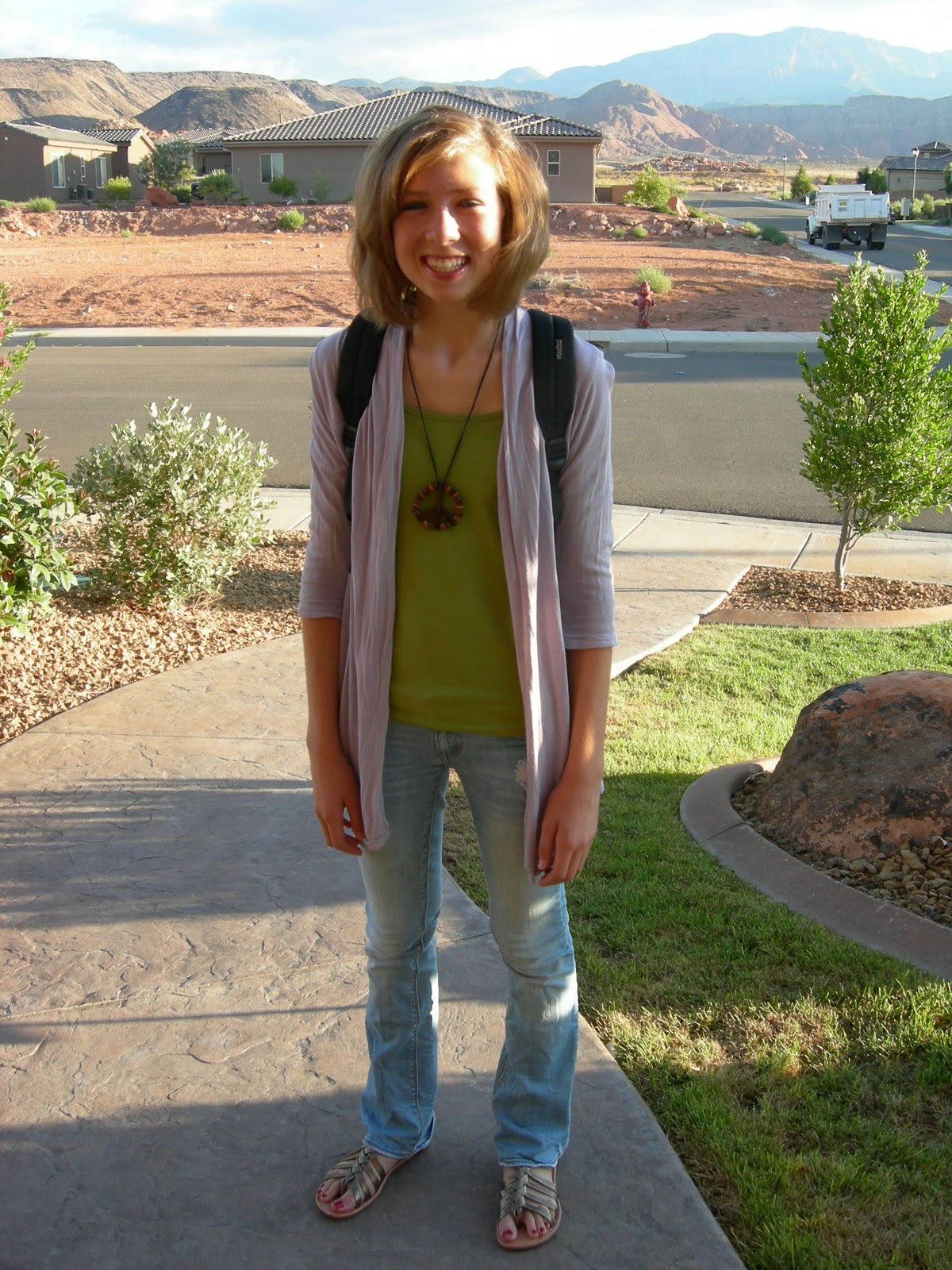 Plumb Crazy!: First Day of School 2010