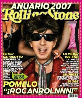 Diego Capusotto. Tapa Rolling Stone Dic 2007