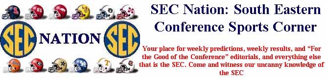 SEC Nation: South Eastern Conference Sports Corner