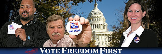 <b>NRA: Vote Freedom First</b>