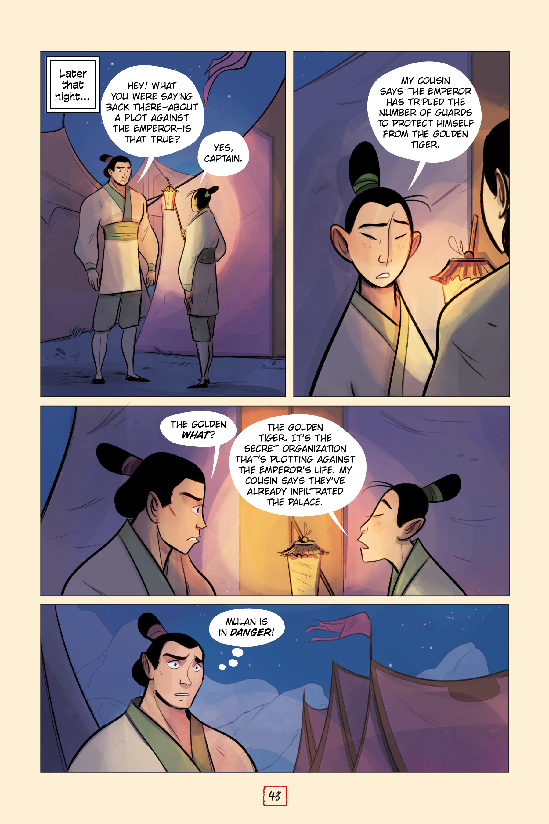 Read online Disney Mulan's Adventure Journal: The Palace of Secrets comic -  Issue # TPB - 44