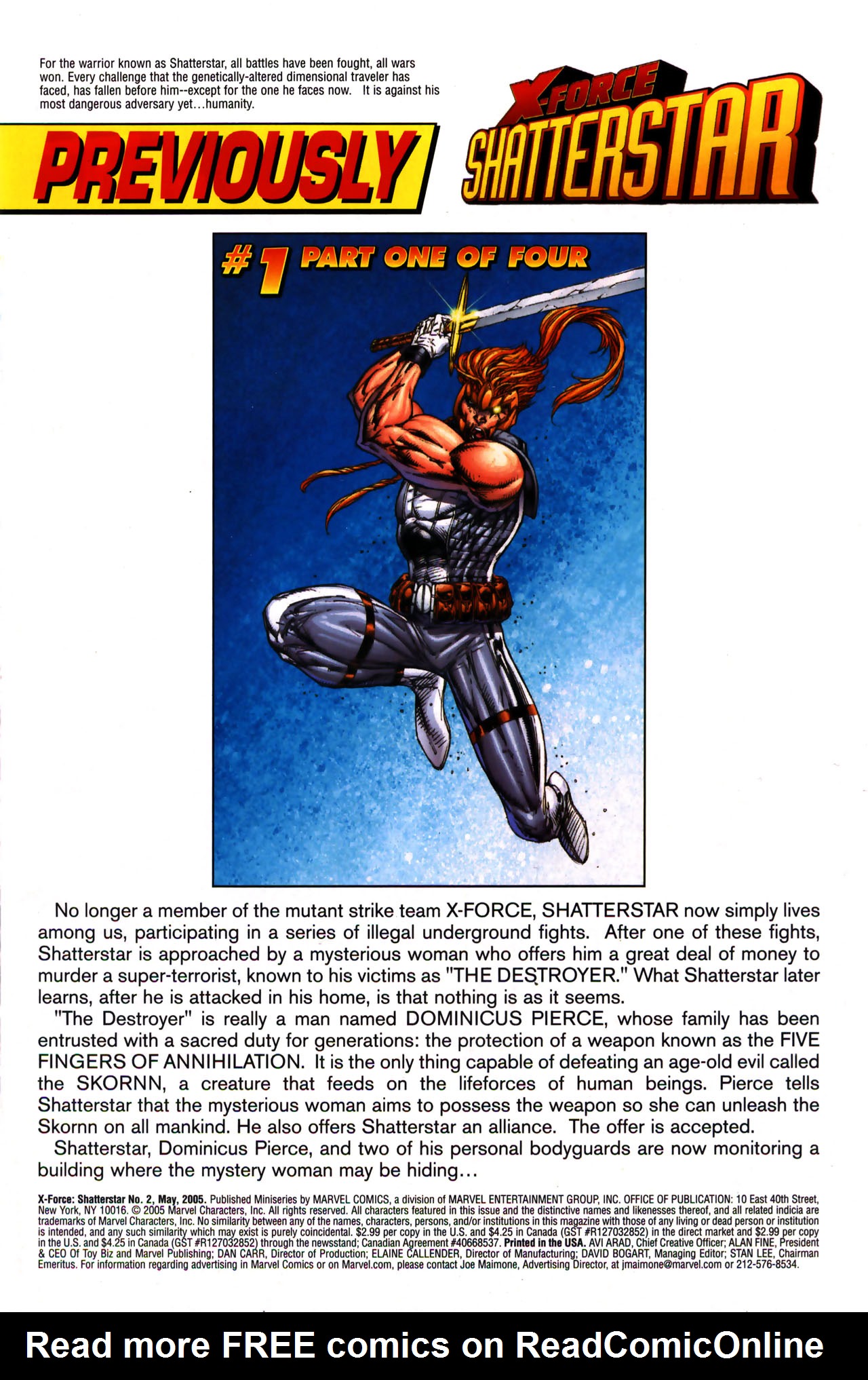 Read online X-Force: Shatterstar comic -  Issue #2 - 2