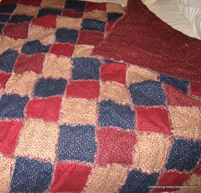 Celebrating Today How to Make a Rag Quilt