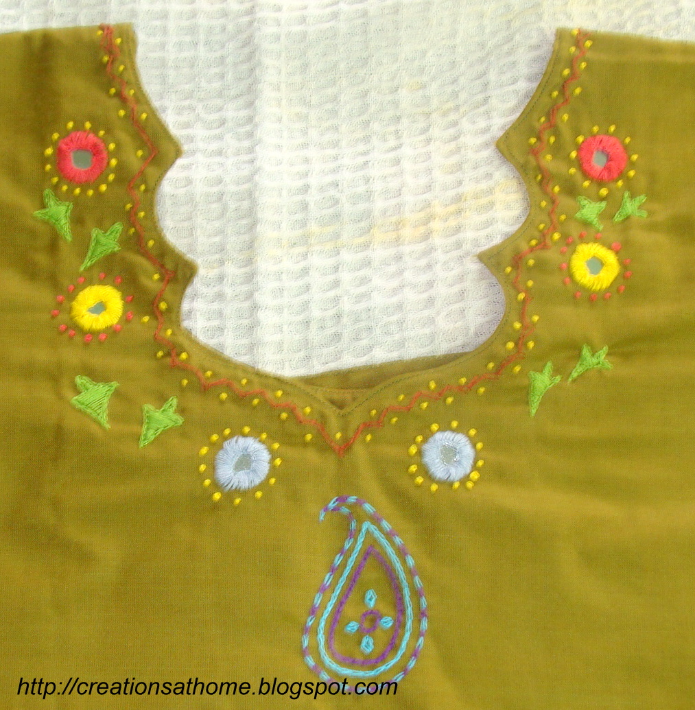 How to embroider crochet projects with French knot stitches