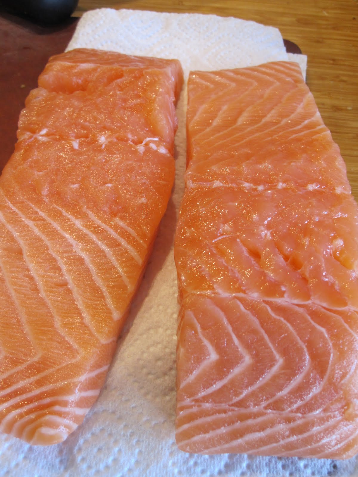 Food Devil How to cook a Salmon Steak to perfection