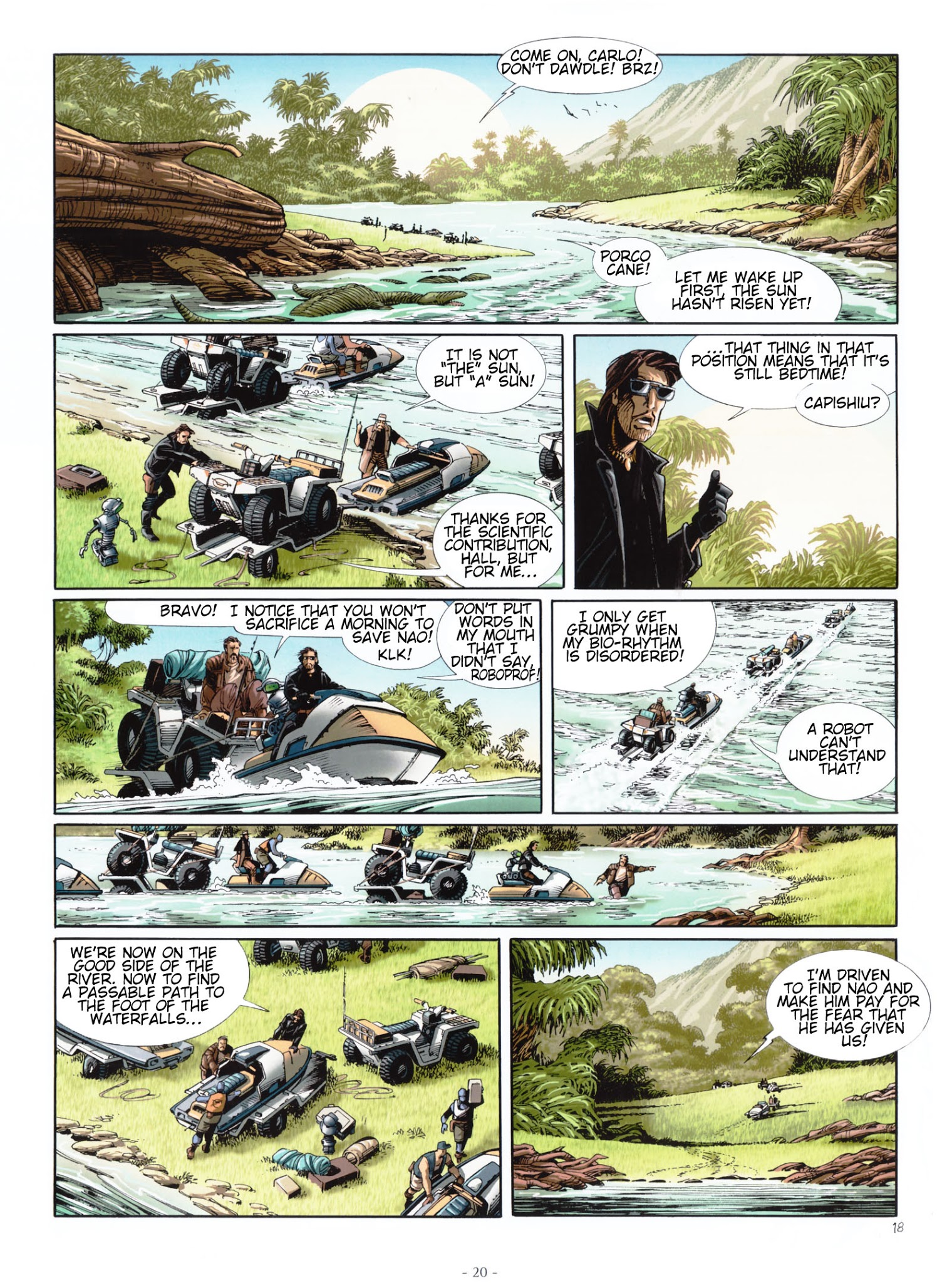 Read online Aquablue comic -  Issue #9 - 21