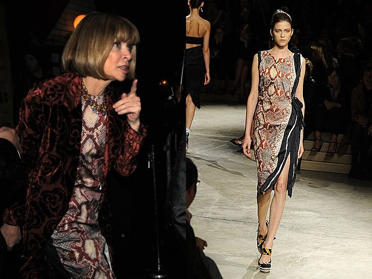 Fashion, Art And Beyond: Anna Wintour goes Exotic!!