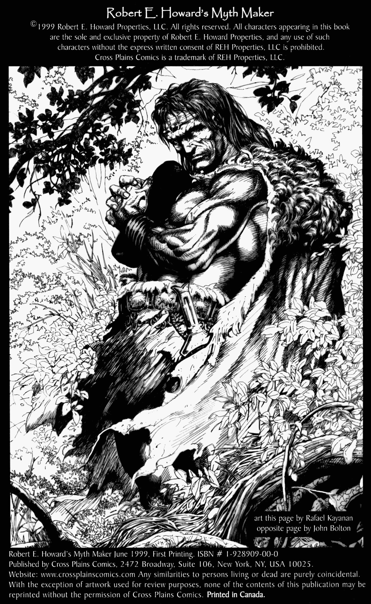 Read online Robert E. Howard's Myth Maker comic -  Issue # TPB - 2