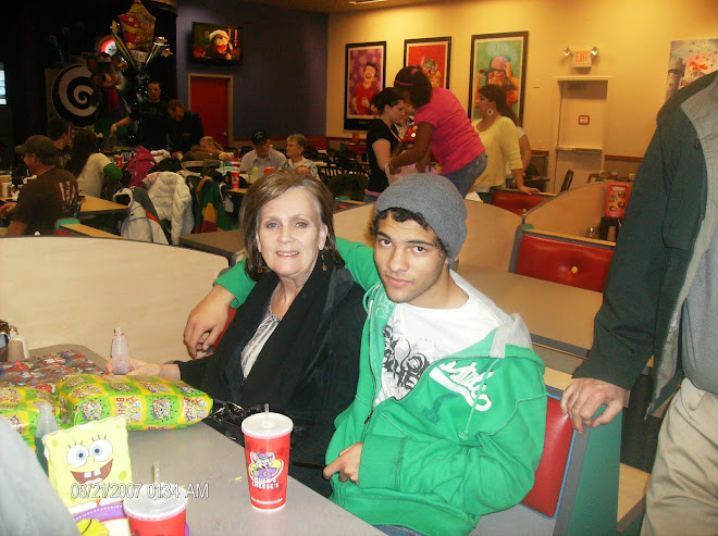 Corbin and my Mom
