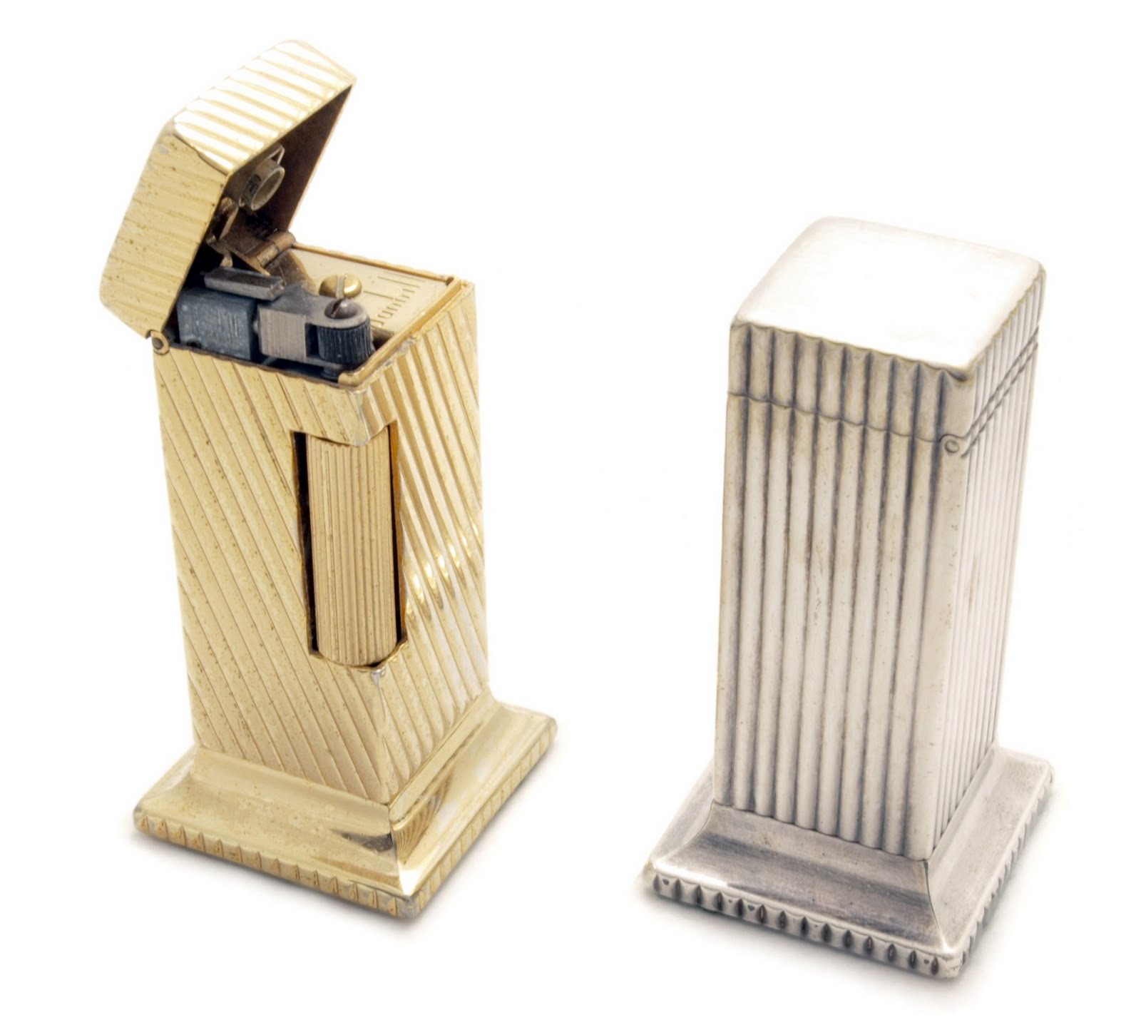 Table lighters collectors' guide Dunhill Rollalite Table Lighter, 1949