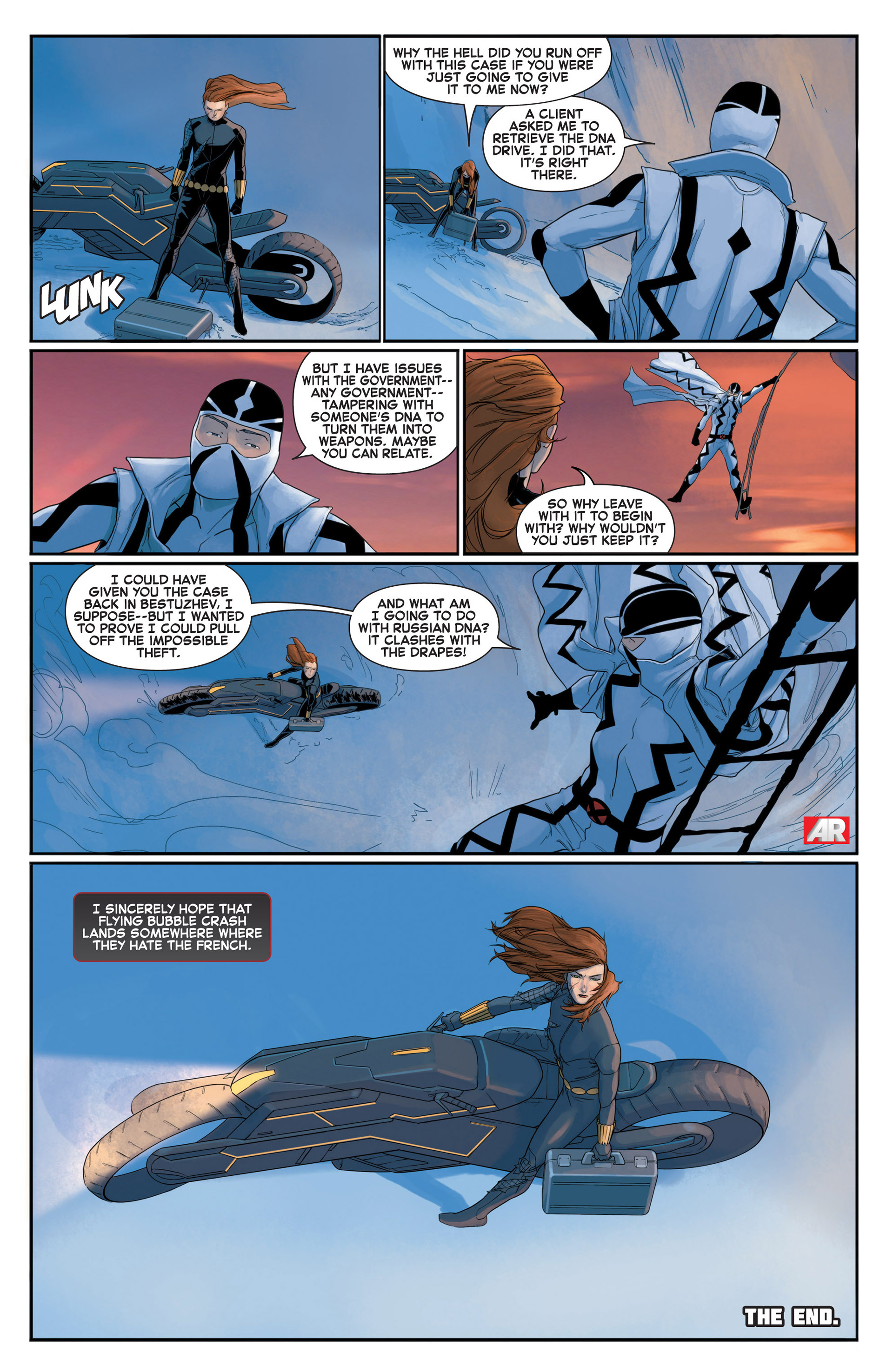 Read online A X comic -  Issue #10 - 12