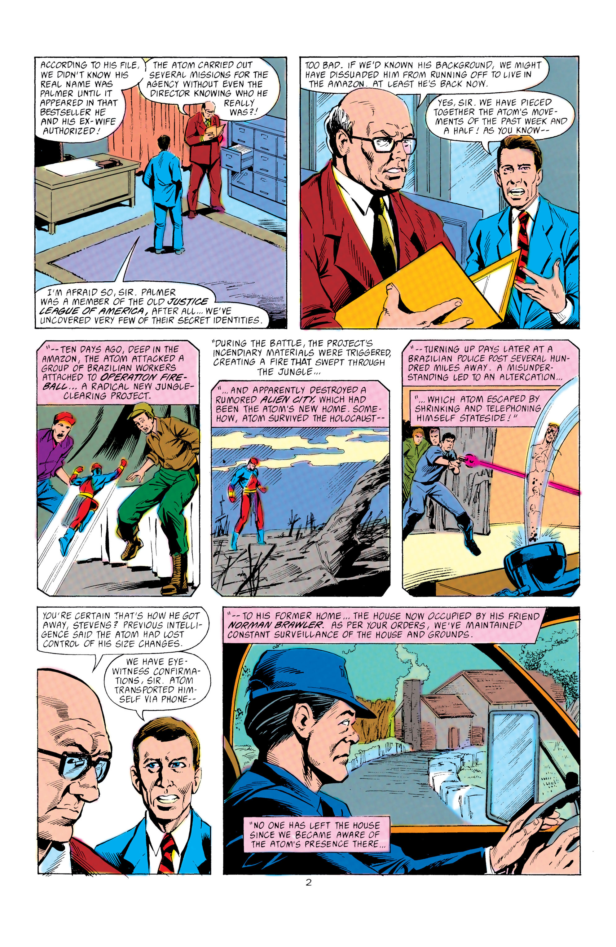 Read online Power of the Atom comic -  Issue #2 - 3