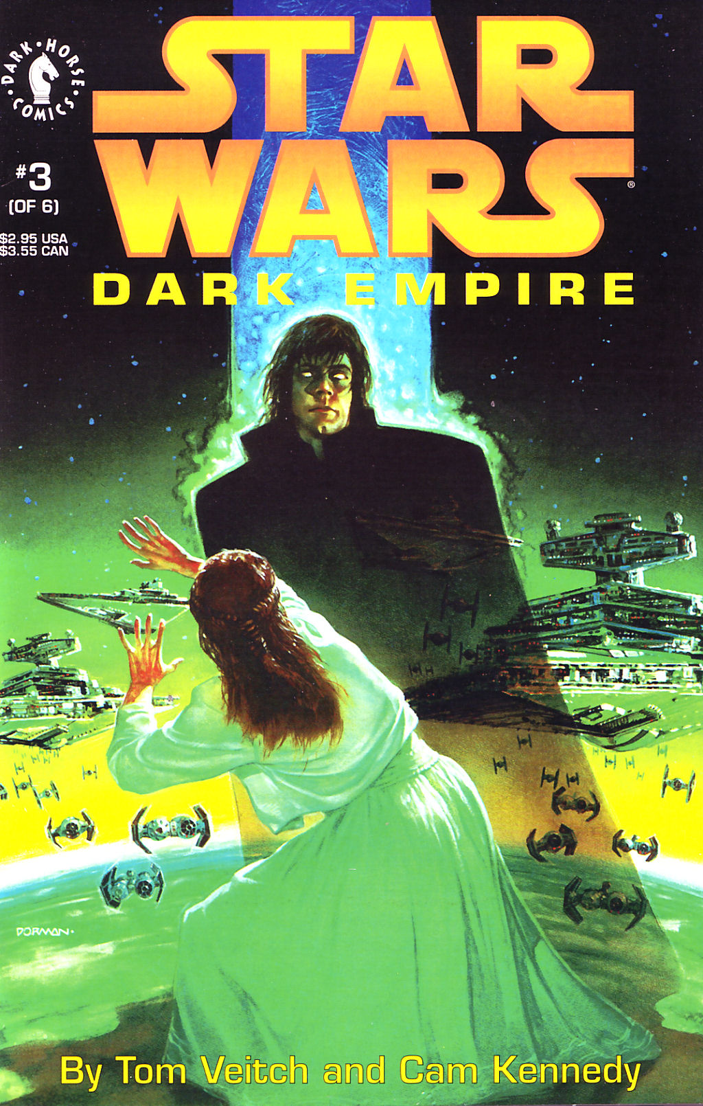 Read online Star Wars: Dark Empire comic -  Issue #3 - 1