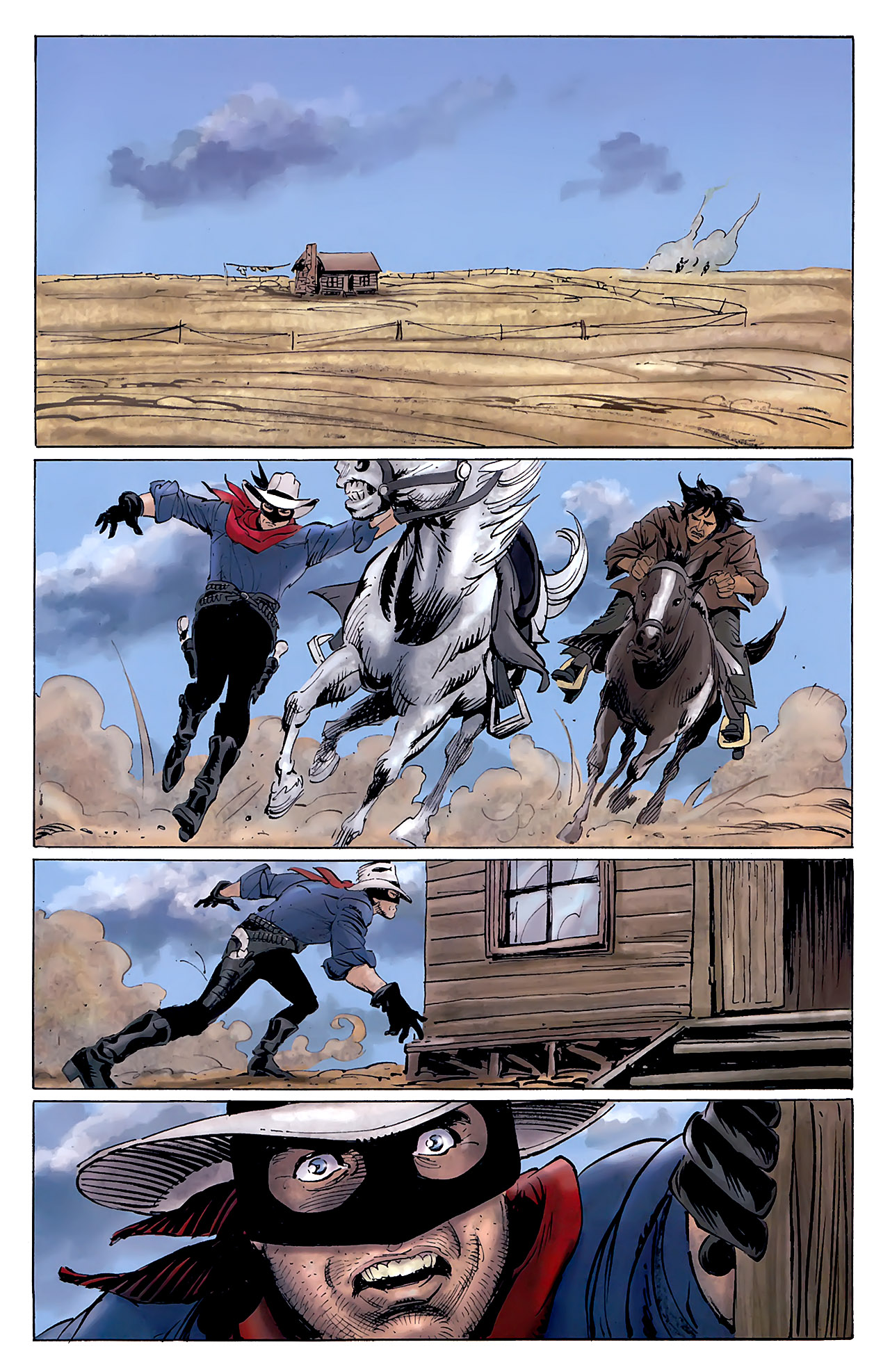 Read online The Lone Ranger (2006) comic -  Issue #22 - 21