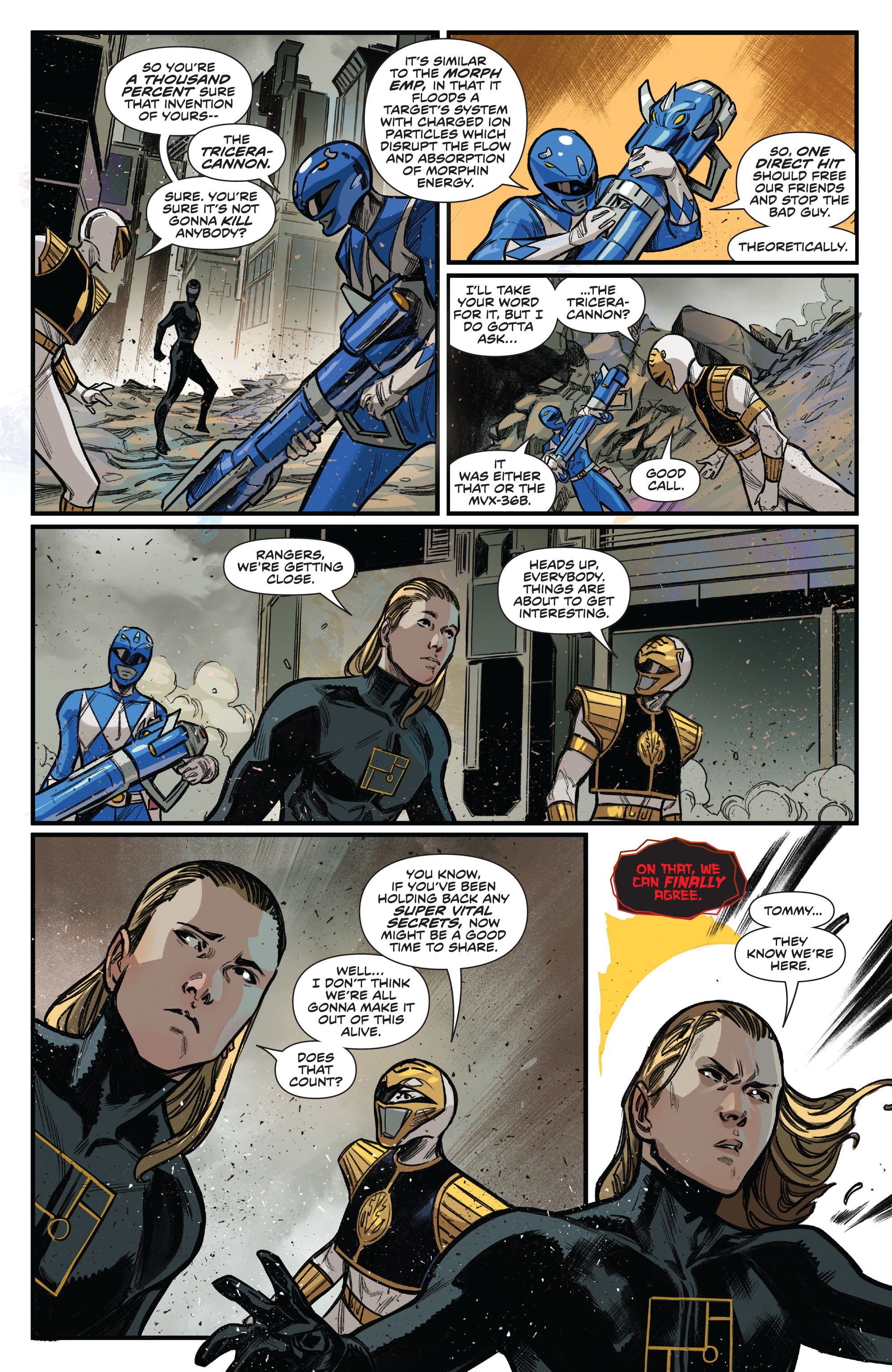 Read online Mighty Morphin Power Rangers (2022) comic -  Issue # Full - 8