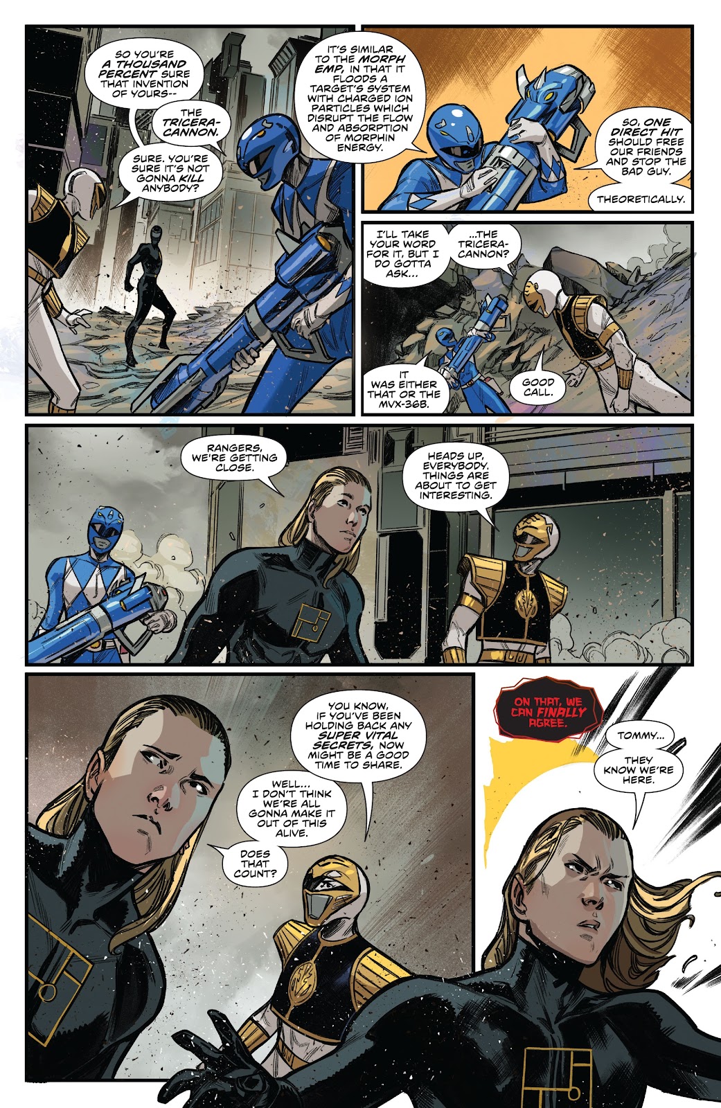 Mighty Morphin Power Rangers (2022) issue Full - Page 8