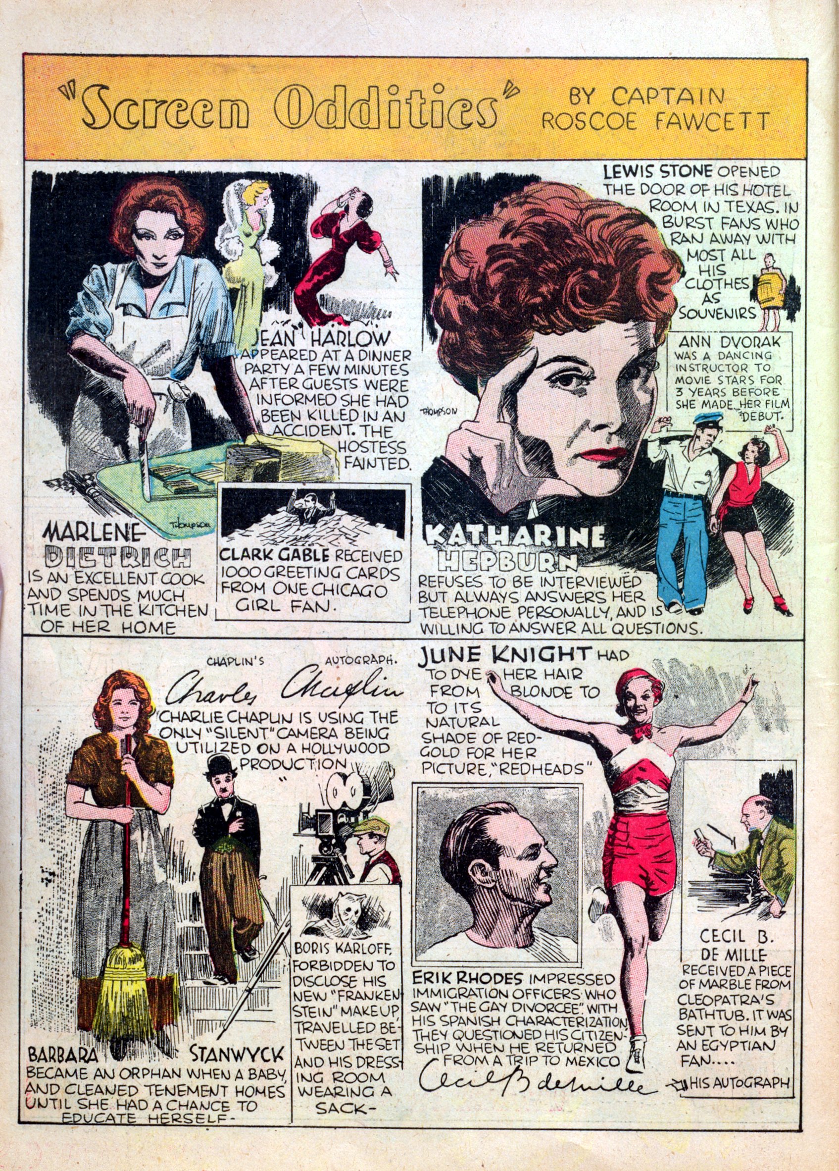 Read online Famous Funnies comic -  Issue #15 - 64