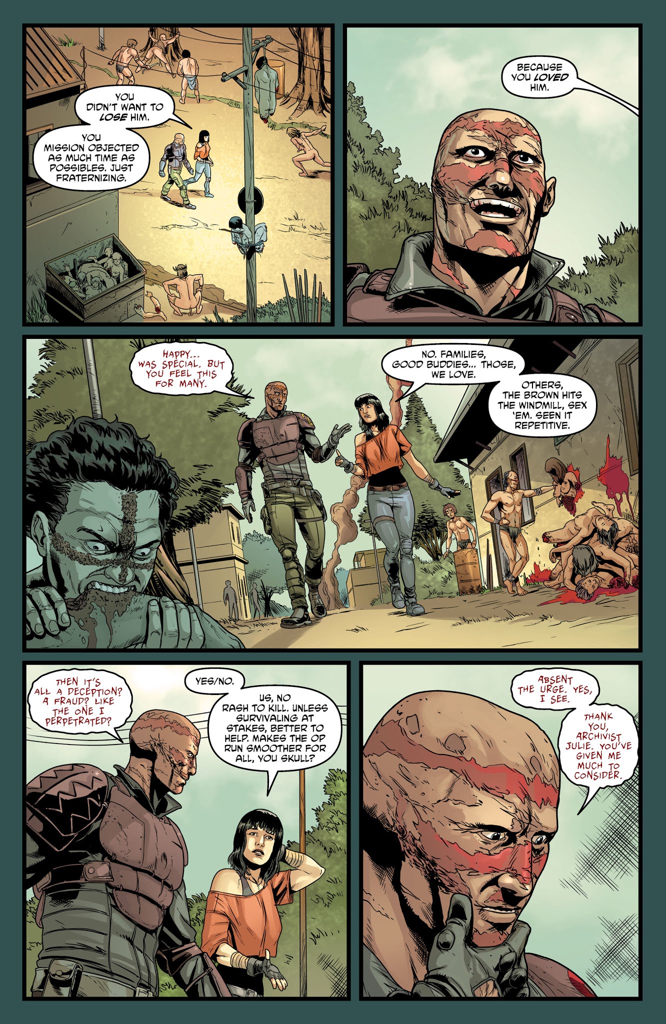 Read online Crossed Plus One Hundred: Mimic comic -  Issue #2 - 13