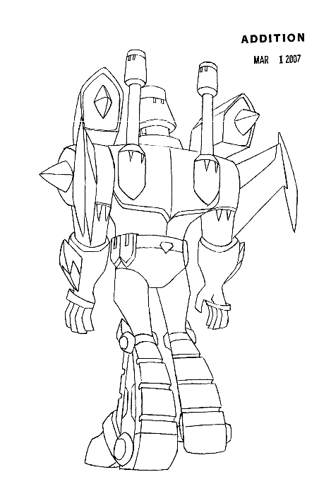 Transformers Sentinel Prime Coloring Pages