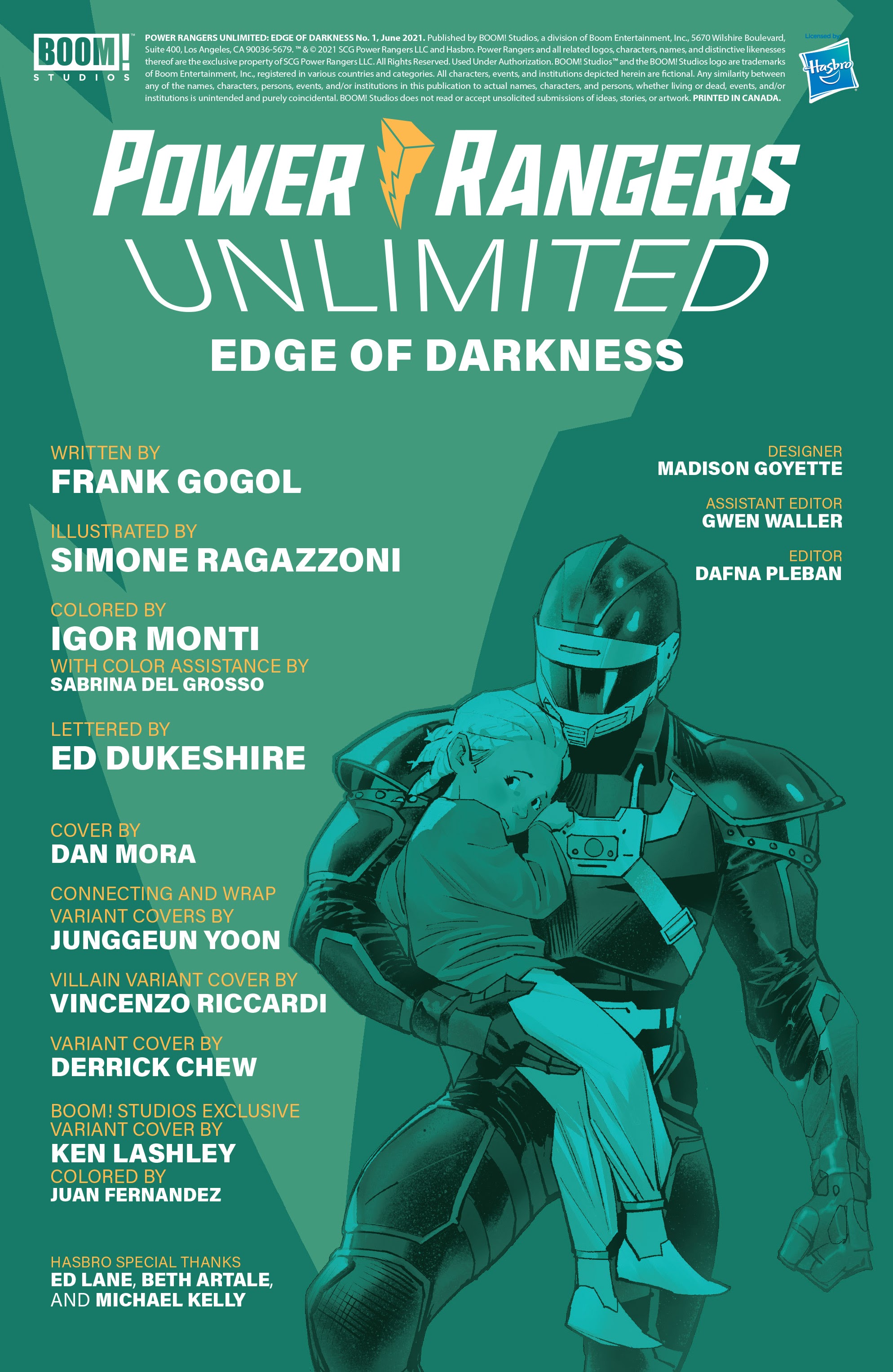 Read online Power Rangers Unlimited comic -  Issue # Edge of Darkness - 2