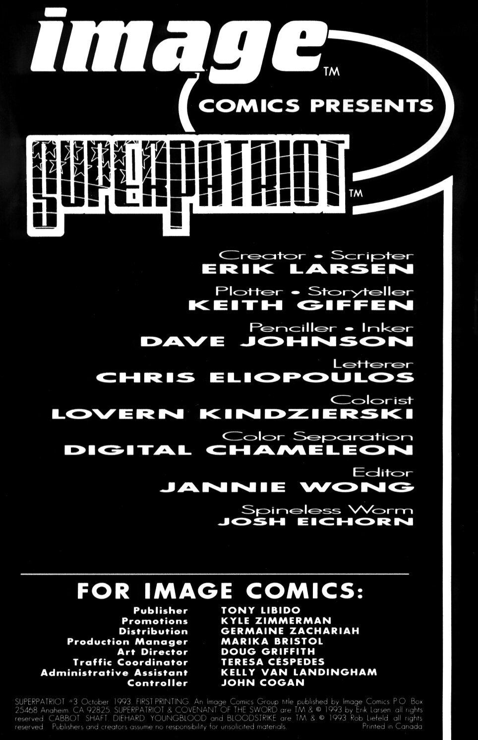 Read online Superpatriot comic -  Issue #3 - 3