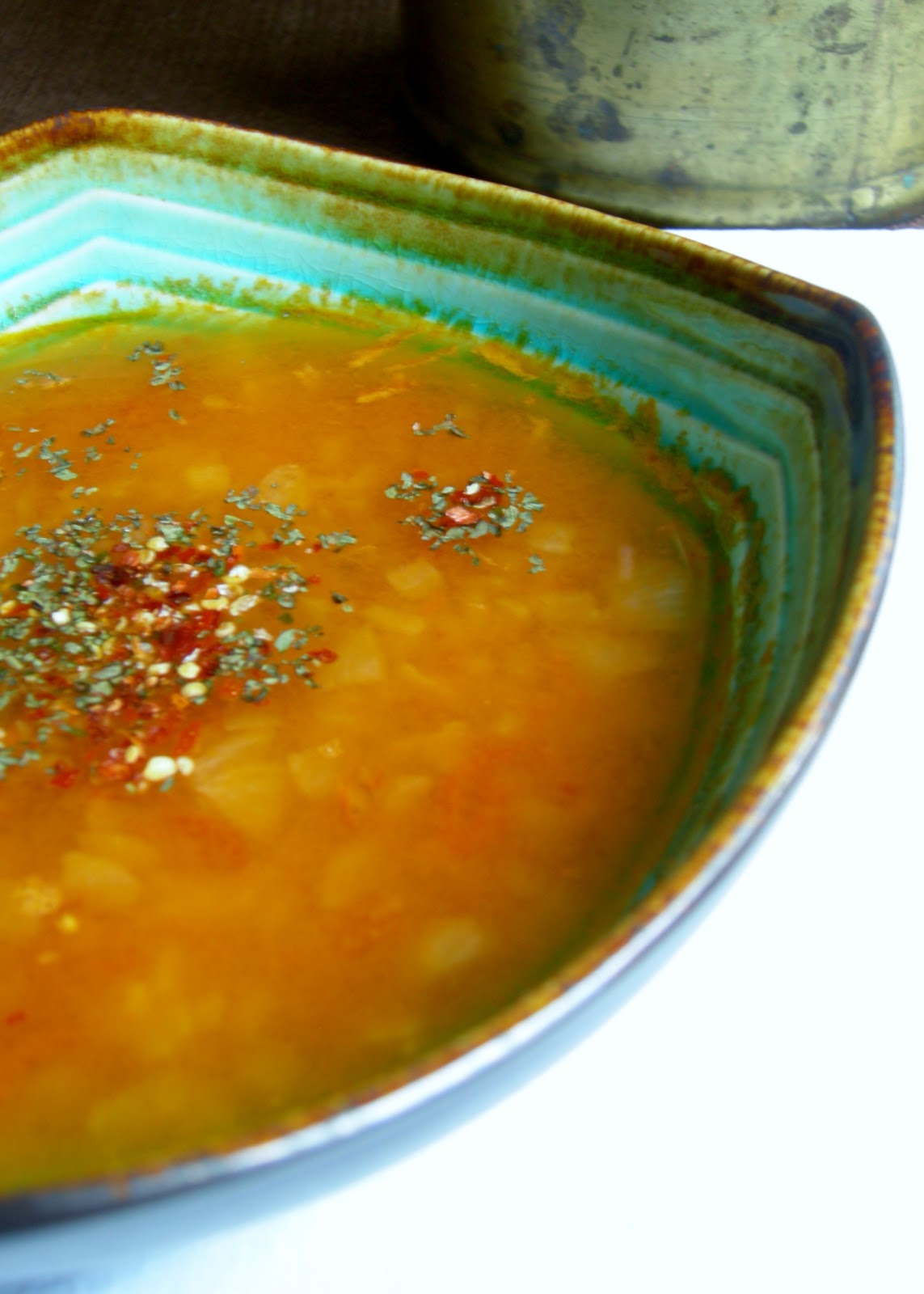 Tiffin Carrier Antic/que&amp;#39;s!: Turkish Lentil Soup: Ezo Gelin or Daughter ...