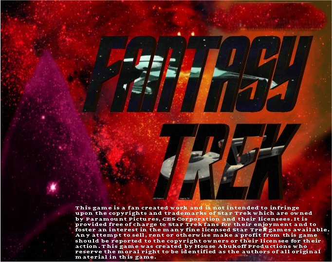 Fantasy Trek: Not Just A Game: It's a Star Trek Experience