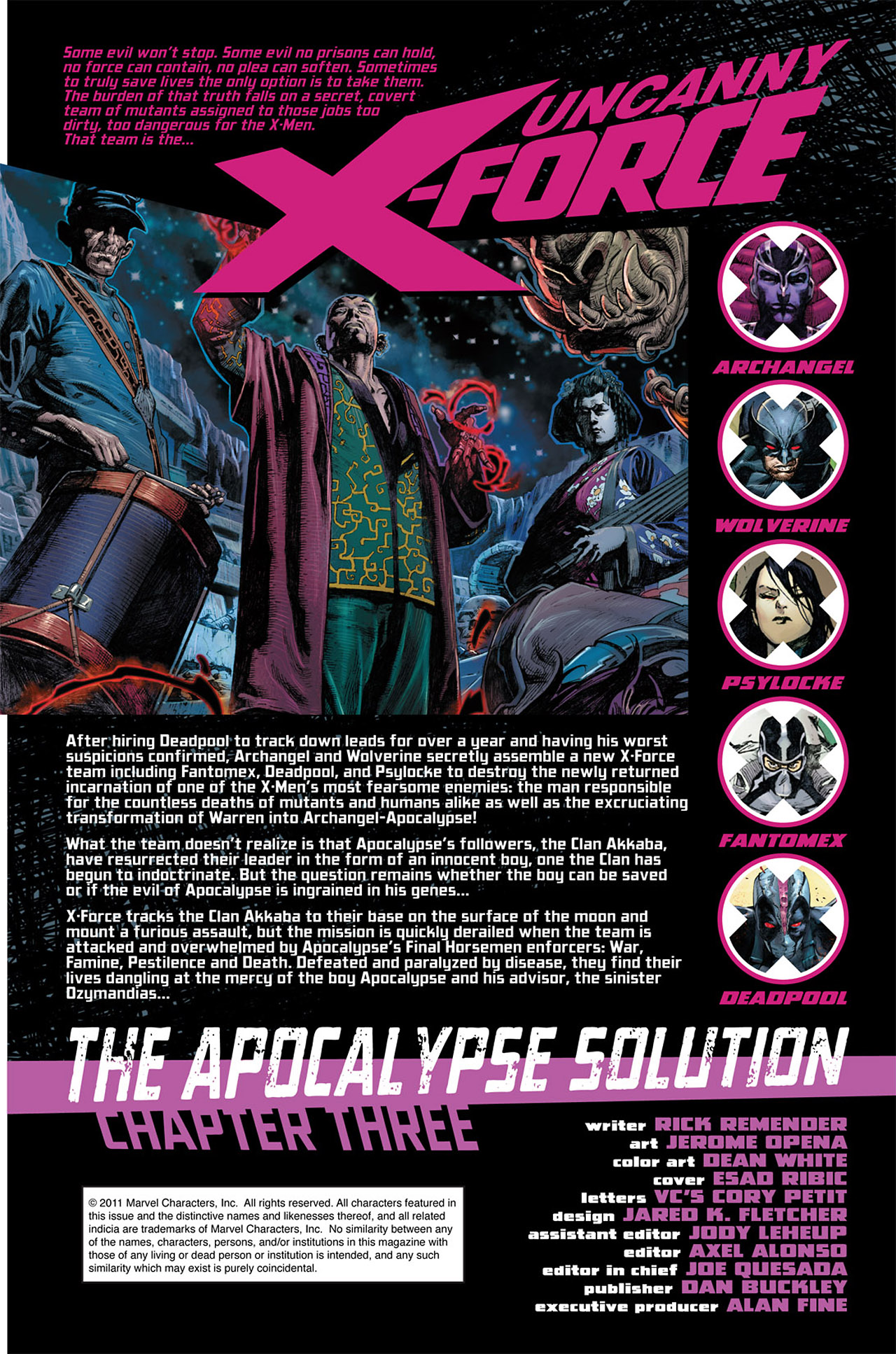 Read online Uncanny X-Force (2010) comic -  Issue #3 - 2
