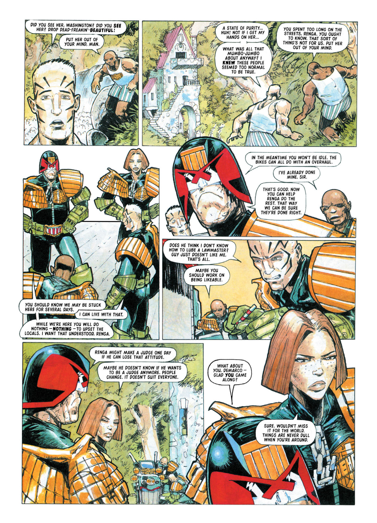 Read online Judge Dredd: The Complete Case Files comic -  Issue # TPB 26 - 95