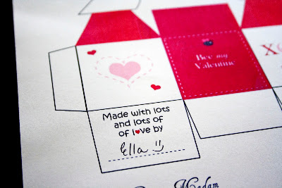 My Paper lily: {Free Printable} Sweet Valentines Box