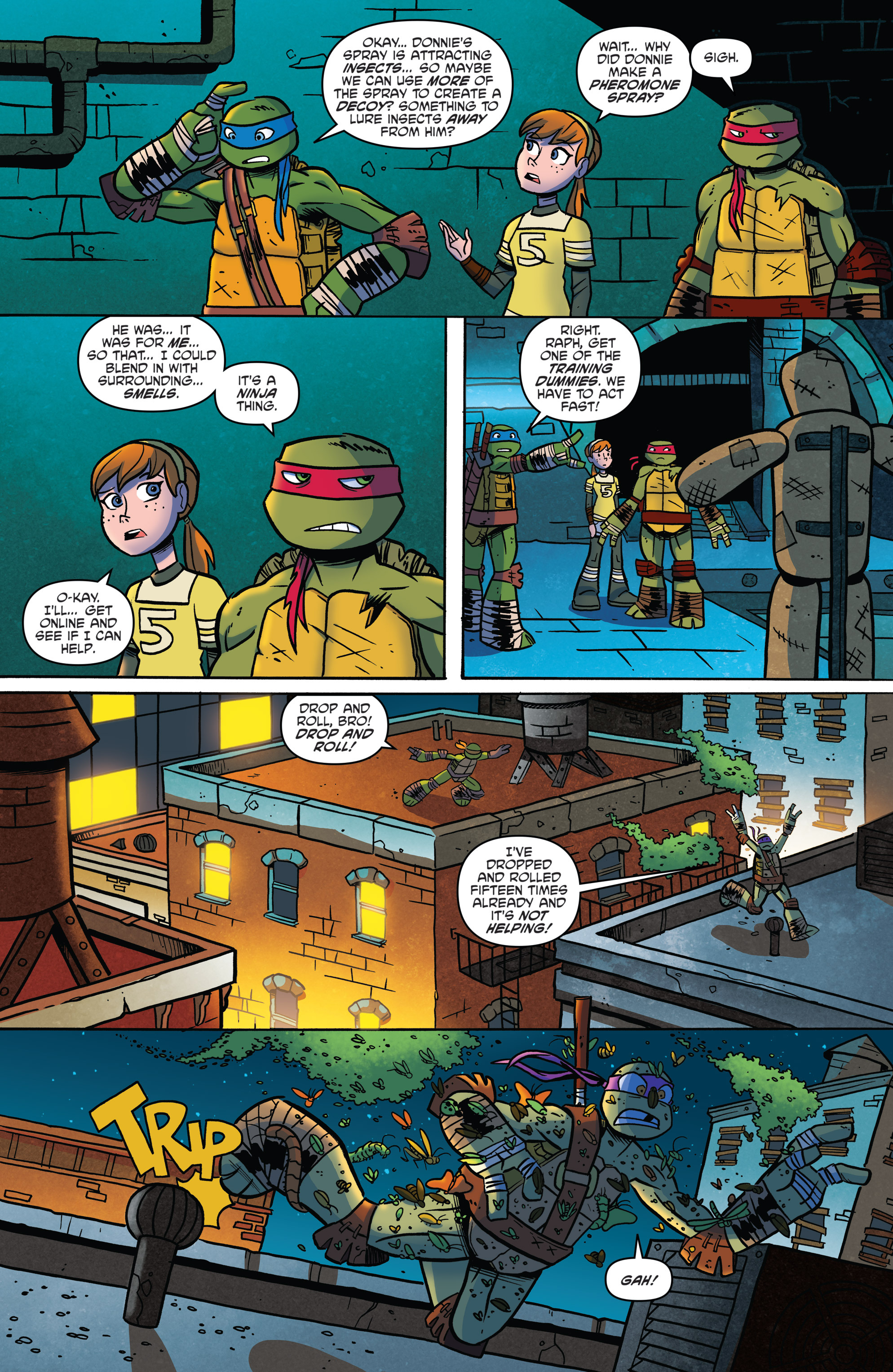Read online Teenage Mutant Ninja Turtles New Animated Adventures comic -  Issue #14 - 6