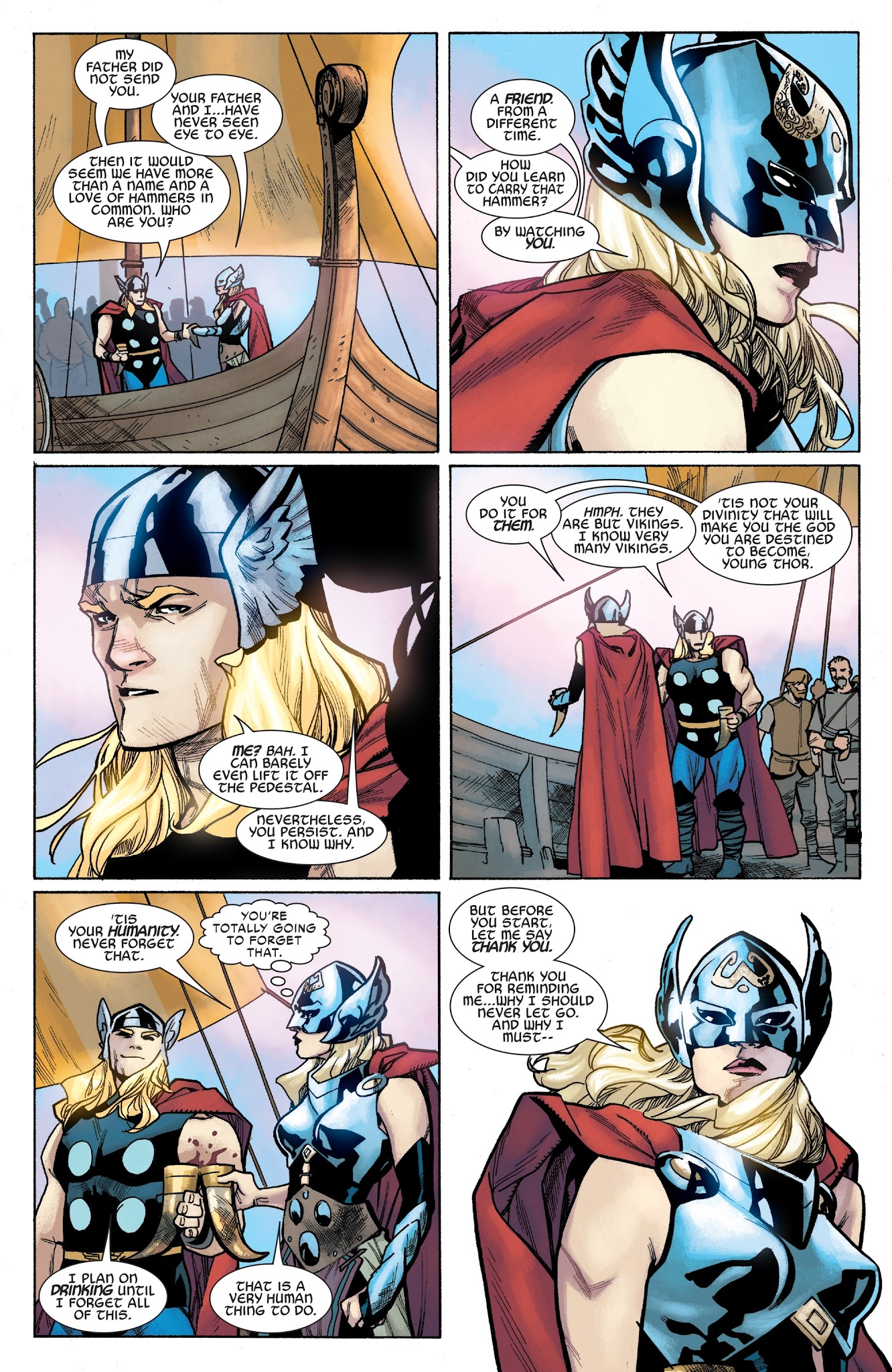 Read online Generations: The Unworthy Thor & The Mighty Thor comic -  Issue # Full - 25